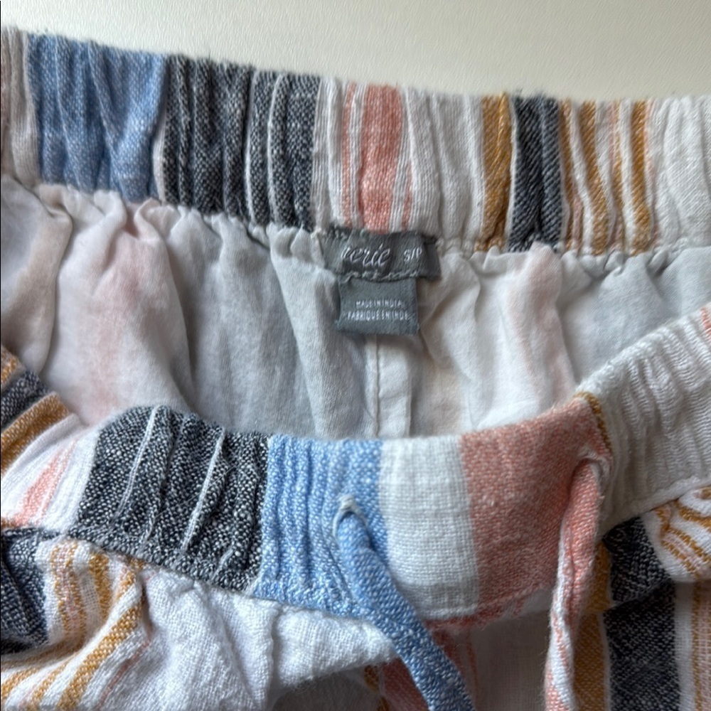 Aerie Blue Lace Trim Shorts - Picture 2 of 4